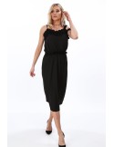 Everyday black strappy dress MP60354 - Online store - Boutique